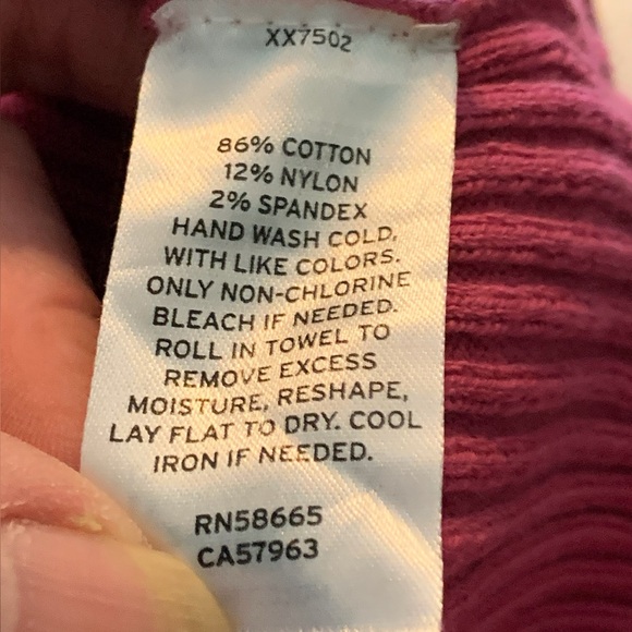 Open Edit Pink Ribbed Sweater size Medium - Picture 4 of 8